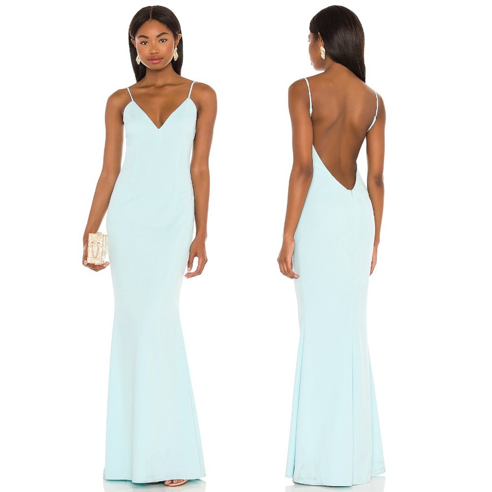 COPY - NEW Katie May X REVOLVE Bambina Dress M Medium Sky Light Blue Luxury Max…